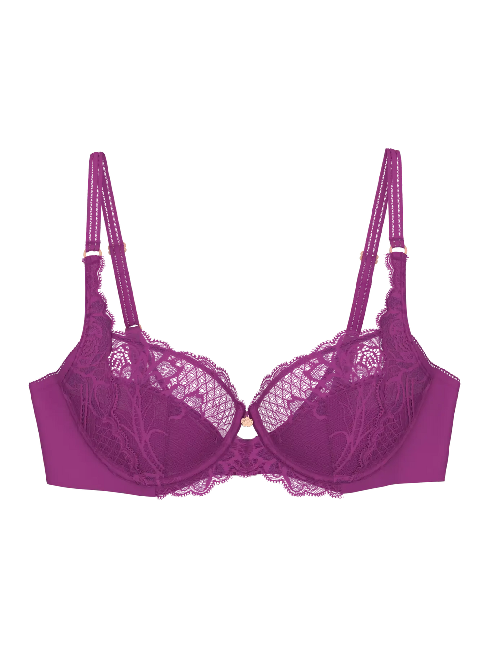 SUJETADOR CON AROS SIN RELLENO WIL PEONY FLORALE W