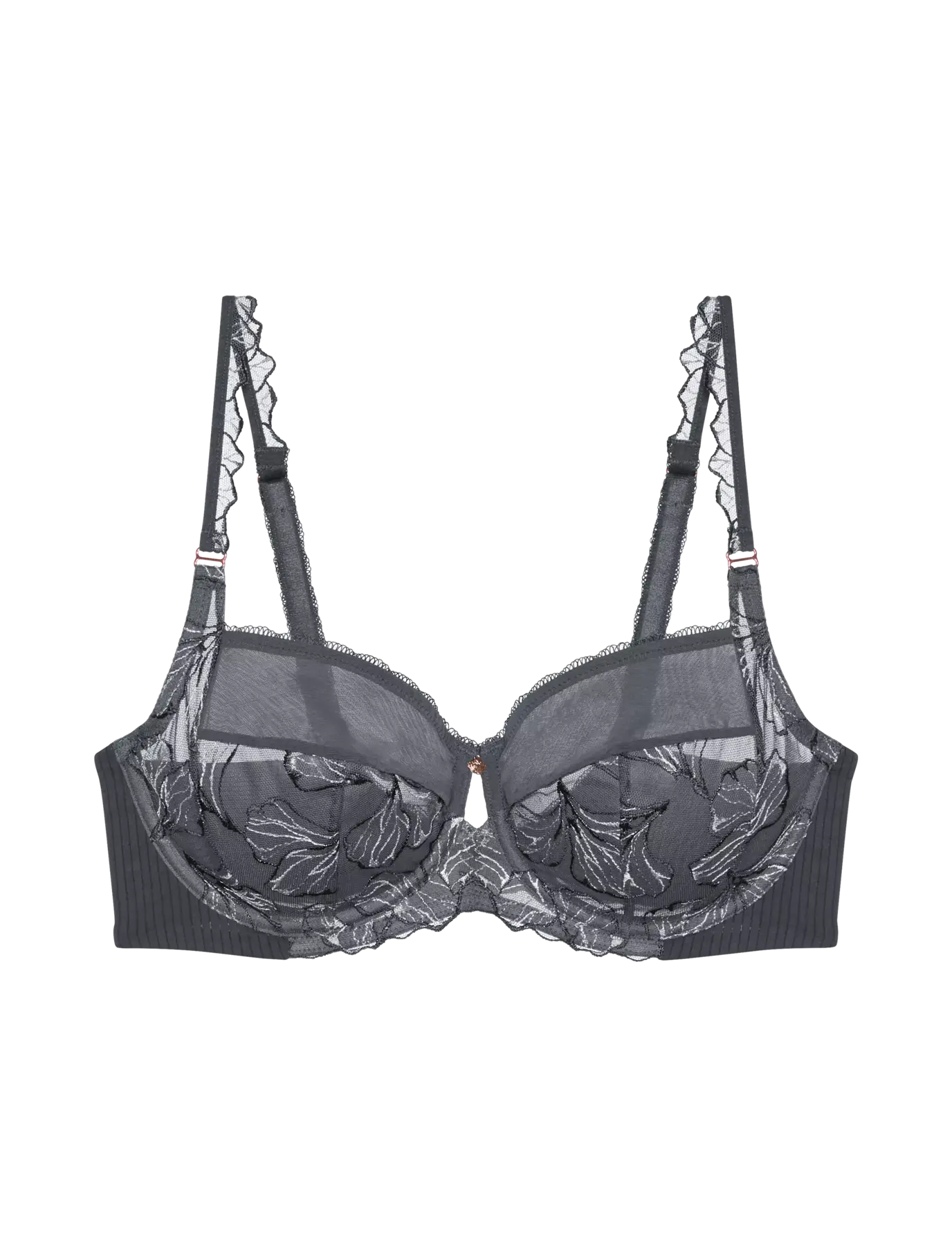 SUJETADOR CON AROS SIN RELLENO WILD IRIS FLORALE W