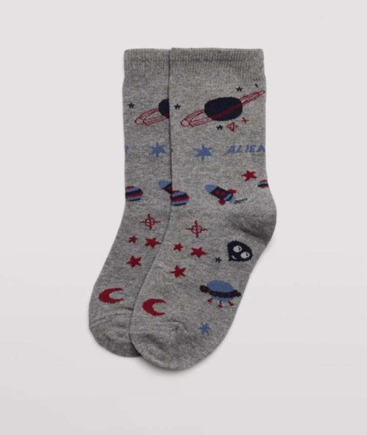 PACK-2 CALCETINES DARK SPACE EXPLORER