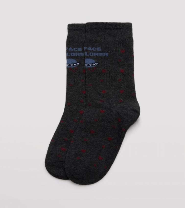 PACK-2 CALCETINES DARK SPACE EXPLORER