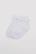 CALCETINES INFANTILES CON PUNTILLA EN EL TOBILLO