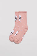 CALCETINES DE NIÑA PINK PANDA STYLE