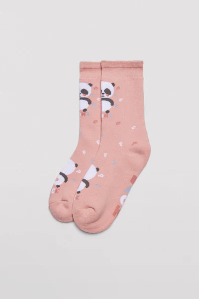 CALCETINES DE NIÑA PINK PANDA STYLE