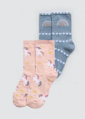 PACK-2 CALCETINES CHIC UNICORN