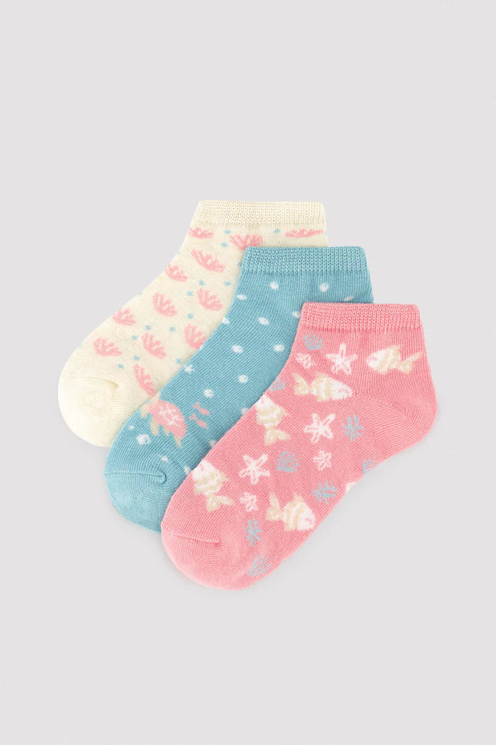 PACK-3 CALCETINES INVISIBLES OCEAN VIEWS