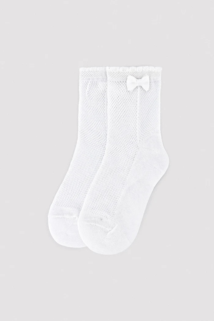 CALCETINES INFANTILES CALADOS CON LAZO