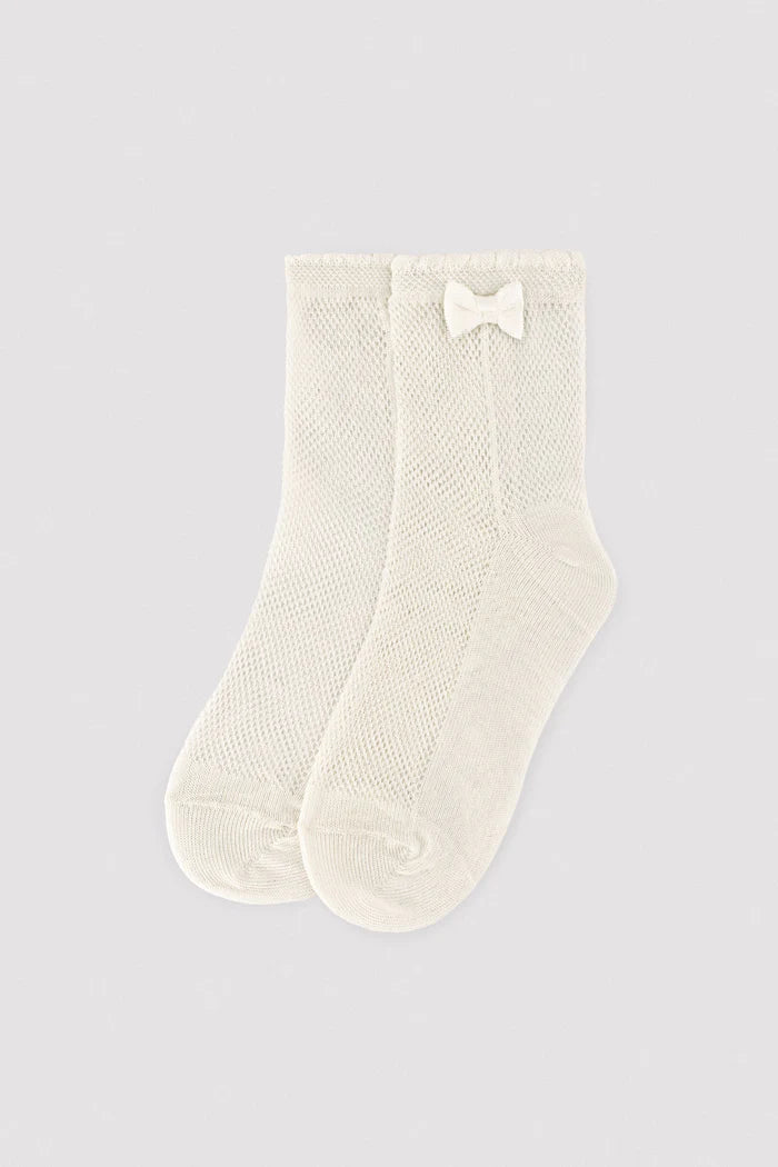 CALCETINES INFANTILES CALADOS CON LAZO