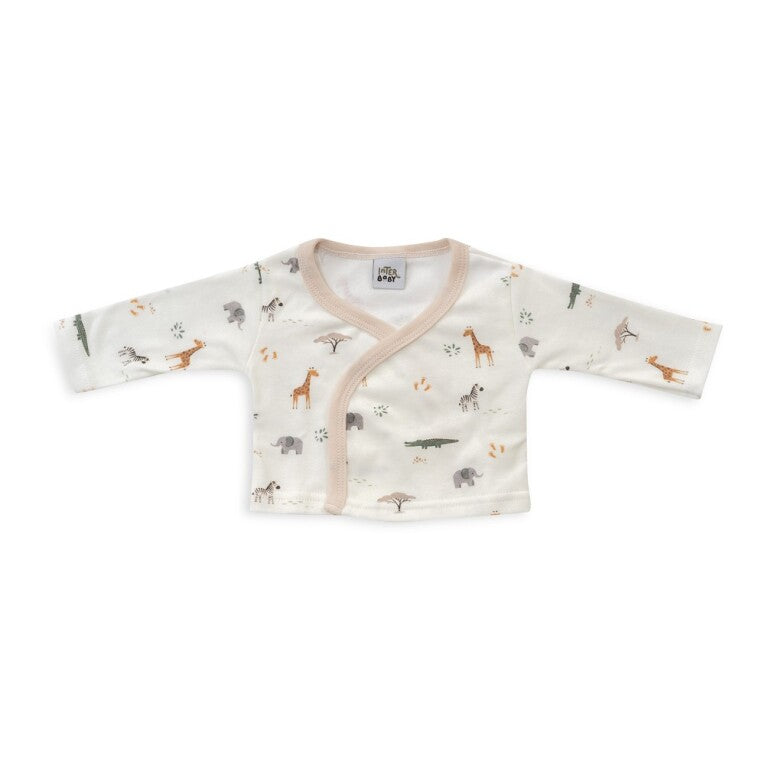Set regalo bebé 5 piezas animalitos beige