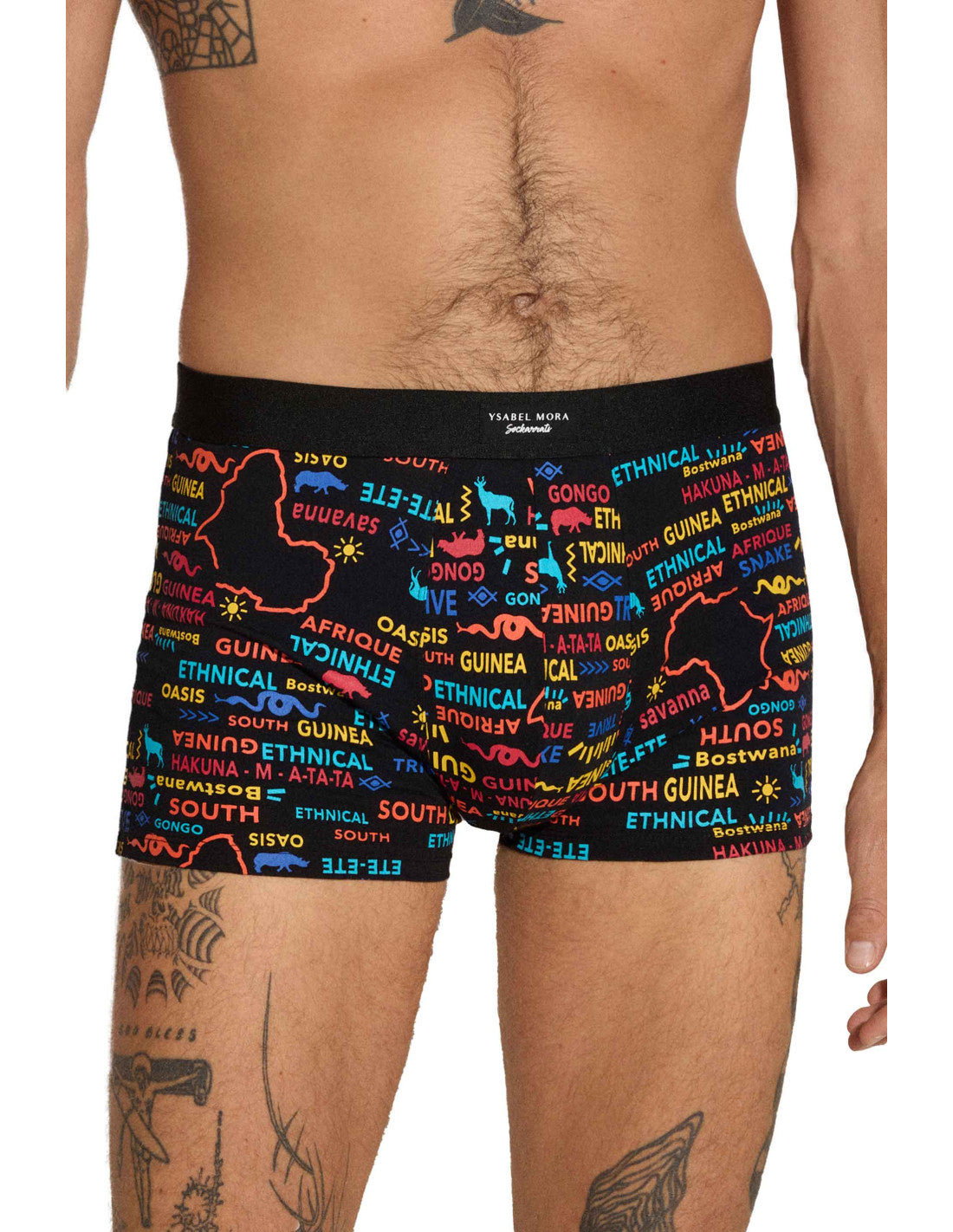 PACK-2 BOXERS SHORT MIDI AFRICAN PRINT 20383