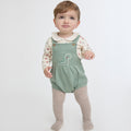 Conjunto bebé street monkey 2 piezas ranita verde dinosaurio