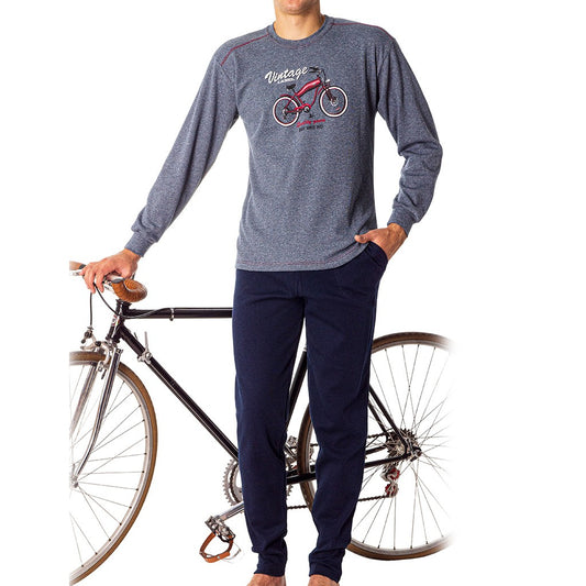 PIJAMA INFANTIL NIÑO BICICLETA