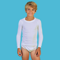 CAMISETA INTERIOR MANGA LARGA ALGODÓN TÉRMICO NIÑO