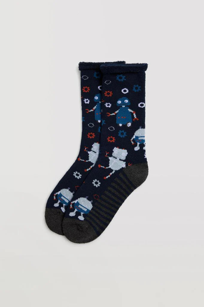 CALCETINES NIÑO BLUE ROBOTS