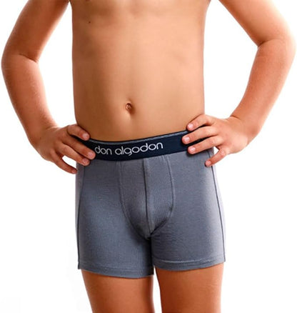 PACK-2 BOXERS INFANTIL NIÑO BÁSICOS