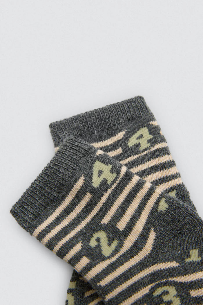 PACK-2 CALCETINES DE BEBE TERMICOS GREY SPORTS