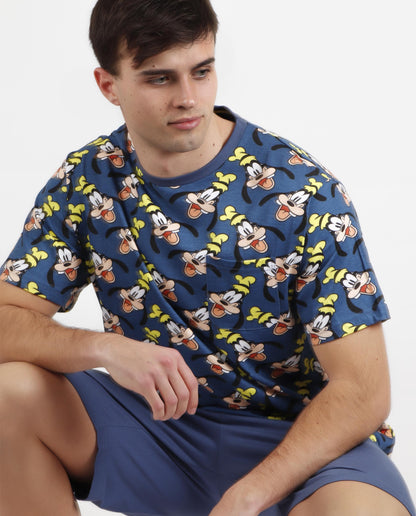 PIJAMA MANGA CORTA GOOFY HAPPY FACES