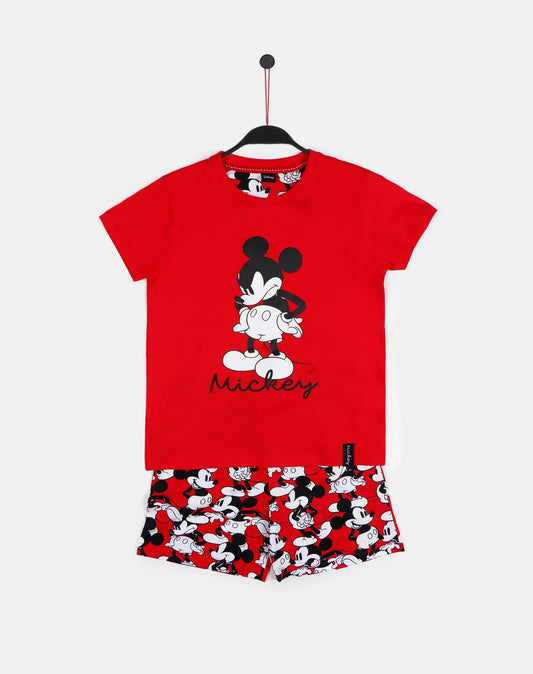 PIJAMA INFANTIL MANGA CORTA NIÑO MICKEY ANGRY