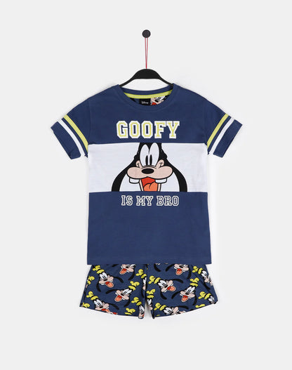 PIJAMA INFANTIL MANGA CORTA NIÑO GOOFY IS MY BRO