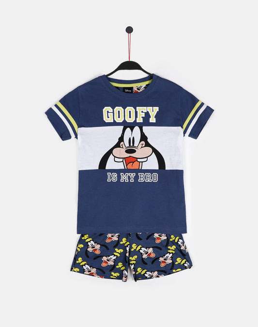 PIJAMA INFANTIL MANGA CORTA NIÑO GOOFY IS MY BRO