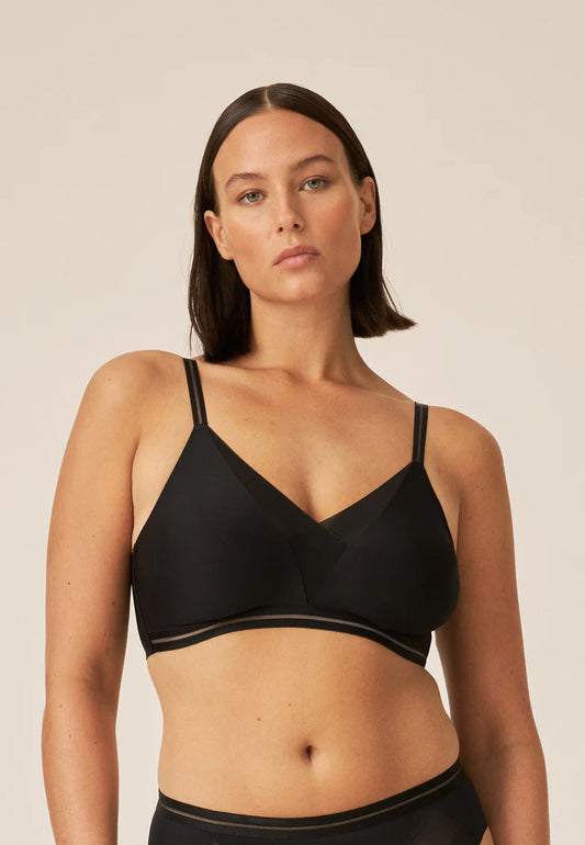 SUJETADOR SIN AROS NI RELLENO ESCOTE EN PICO 5658