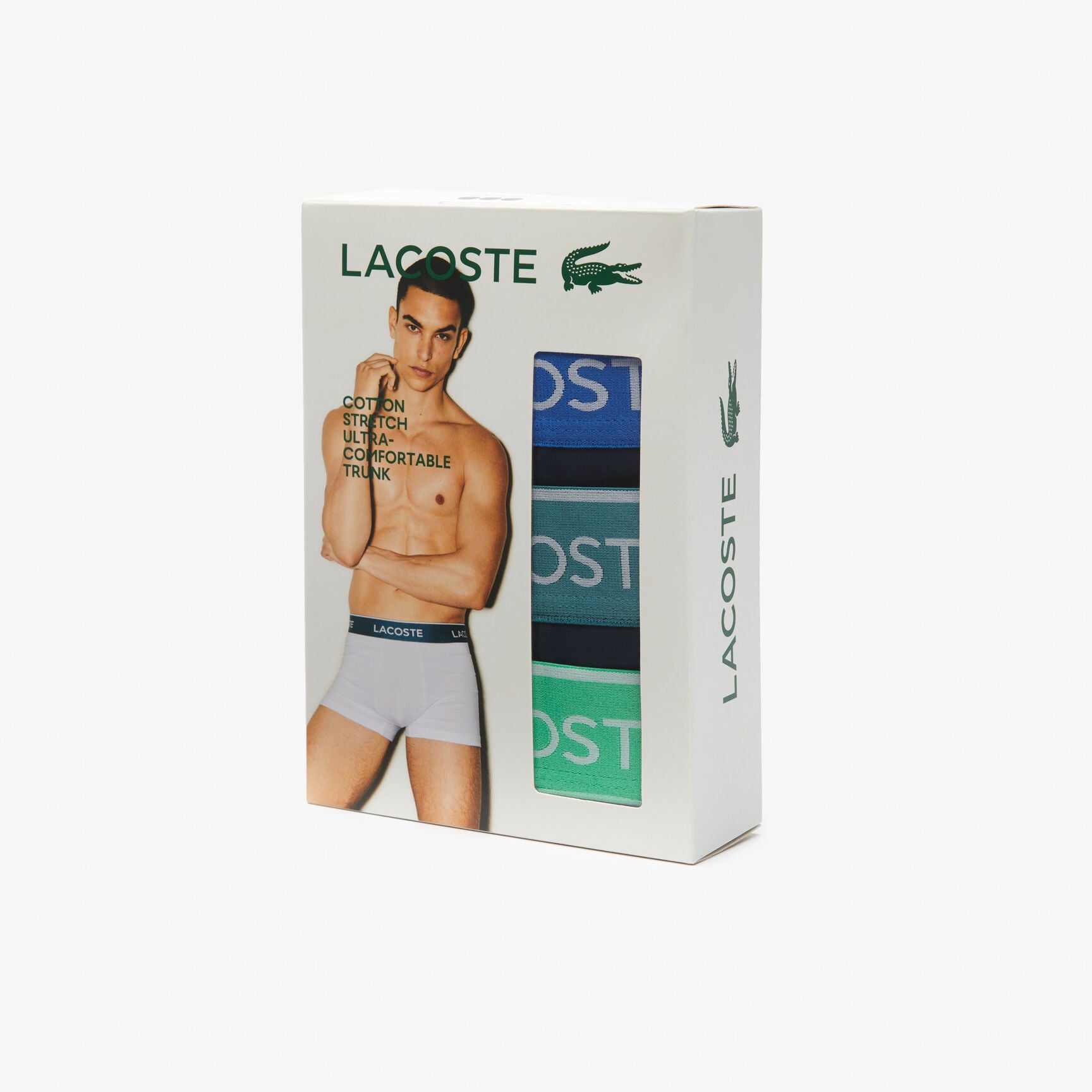 PACK-3 BOXERS MIDI LACOSTE