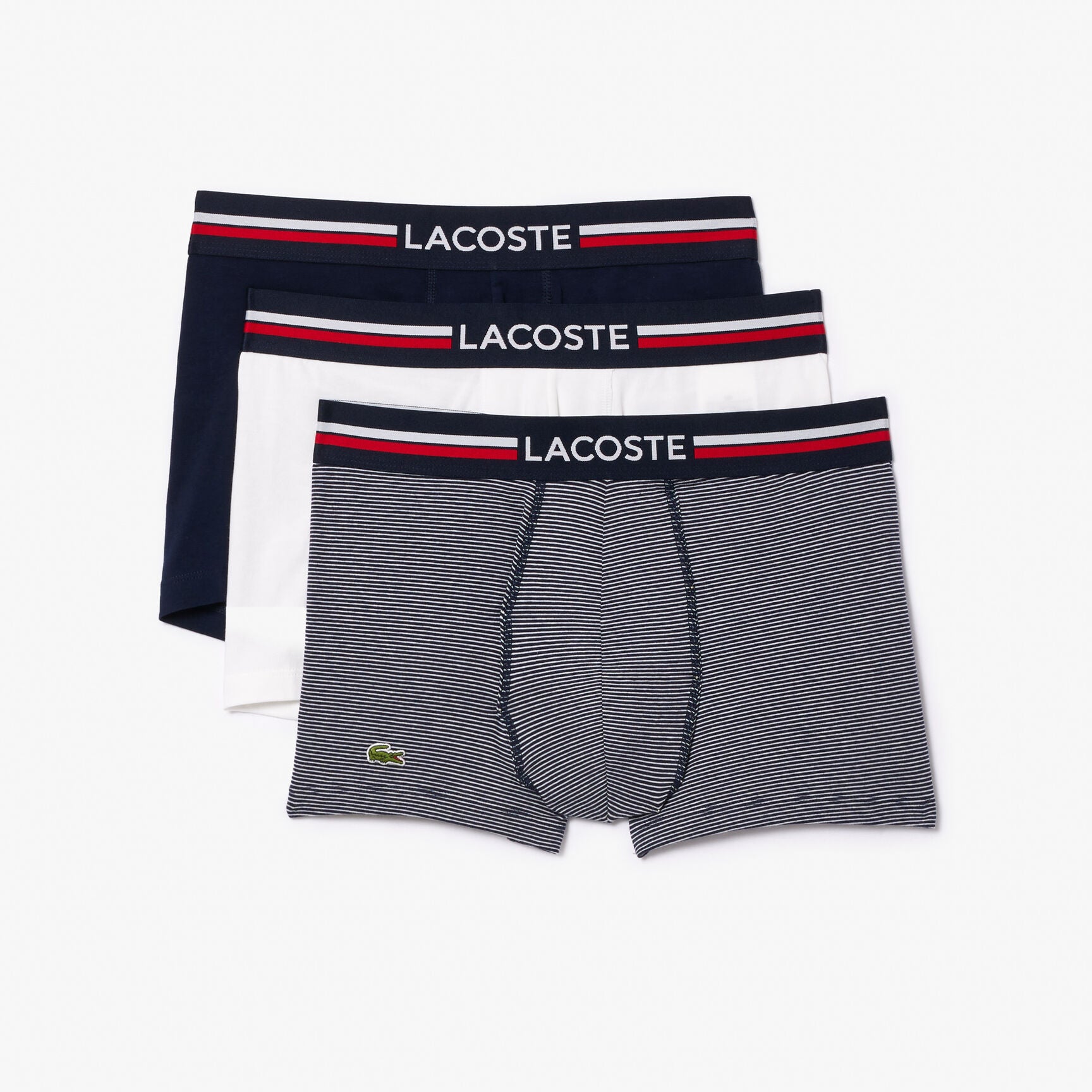 PACK-3 BOXERS MIDI LACOSTE