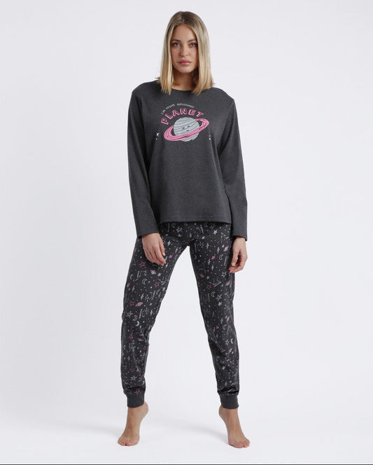 PIJAMA MANGA LARGA MUJER IM FROM ANOTHER PLANET