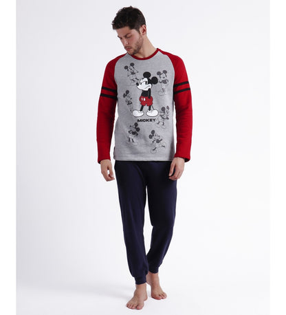 PIJAMA MANGA LARGA HOMBRE MICKEY SHADOWS