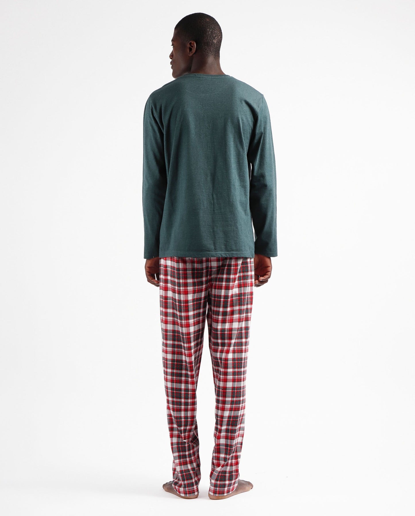 PIJAMA MANGA LARGA HOMBRE MICKEY CHRISTMAS RIDING