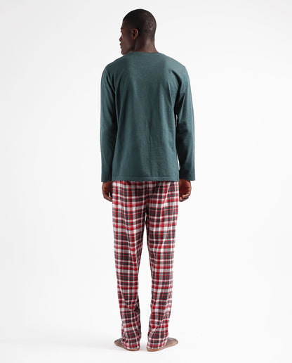 PIJAMA MANGA LARGA HOMBRE MICKEY CHRISTMAS RIDING