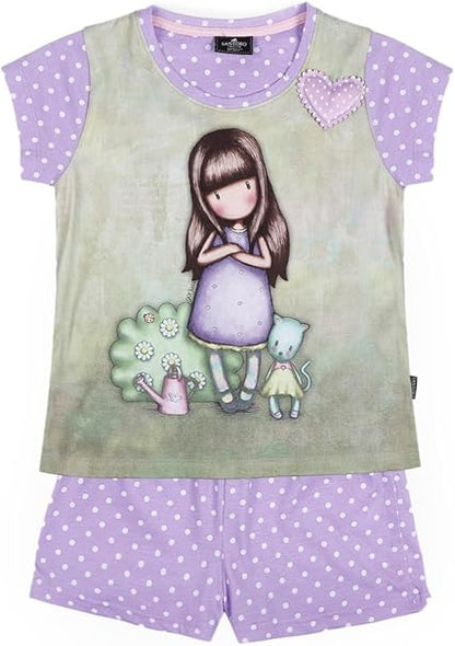 PIJAMA INFANTIL MANGA CORTA NIÑA GARDEN GROW