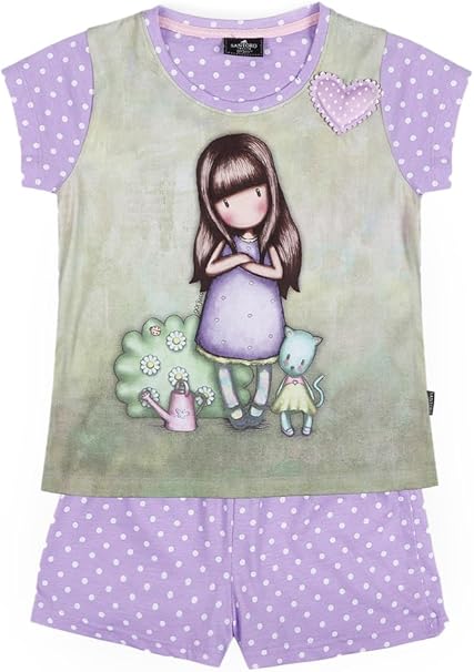 PIJAMA INFANTIL MANGA CORTA NIÑA GARDEN GROW
