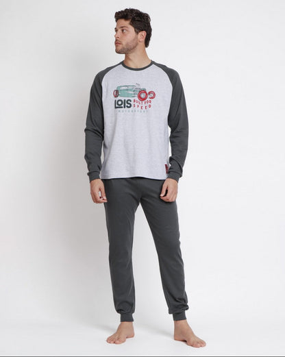 PIJAMA MANGA LARGA HOMBRE MOTORSPORT LOIS
