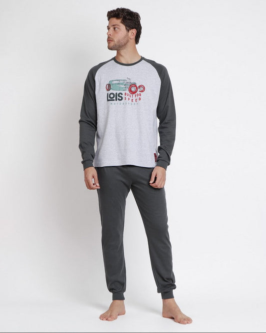 PIJAMA MANGA LARGA HOMBRE MOTORSPORT LOIS