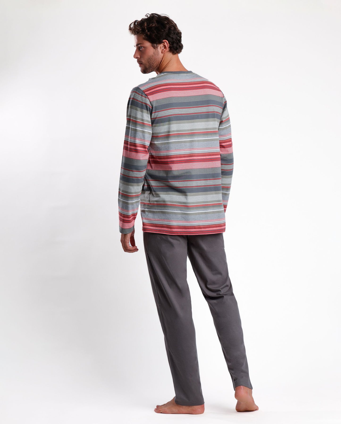 PIJAMA MANGA LARGA HOMBRE ORIGINAL STRIPES