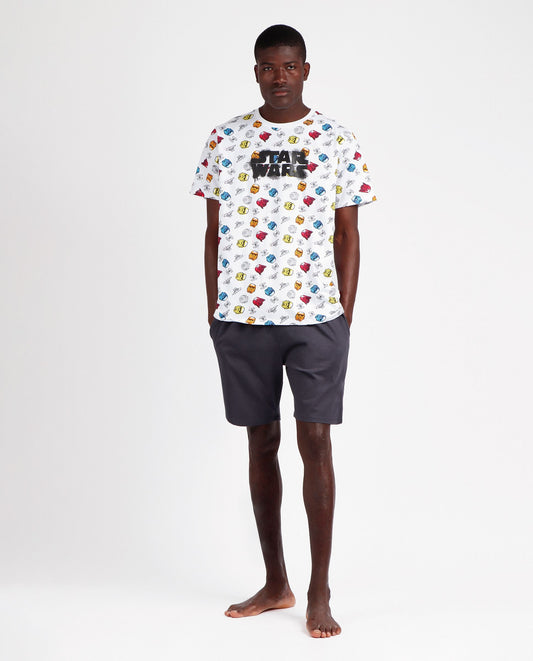 PIJAMA MANGA CORTA STORMTROOPERS PRINT