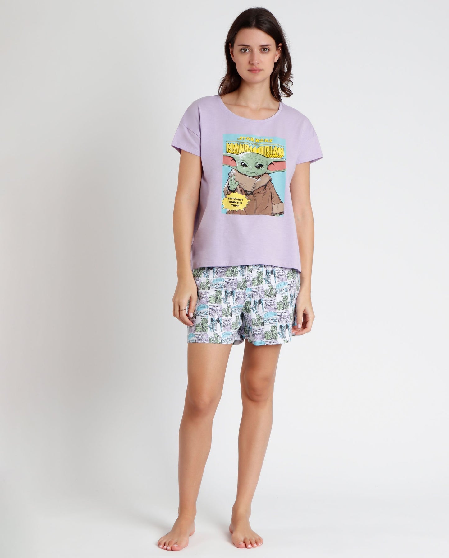 PIJAMA MANGA CORTA MANDALORIAN POWER