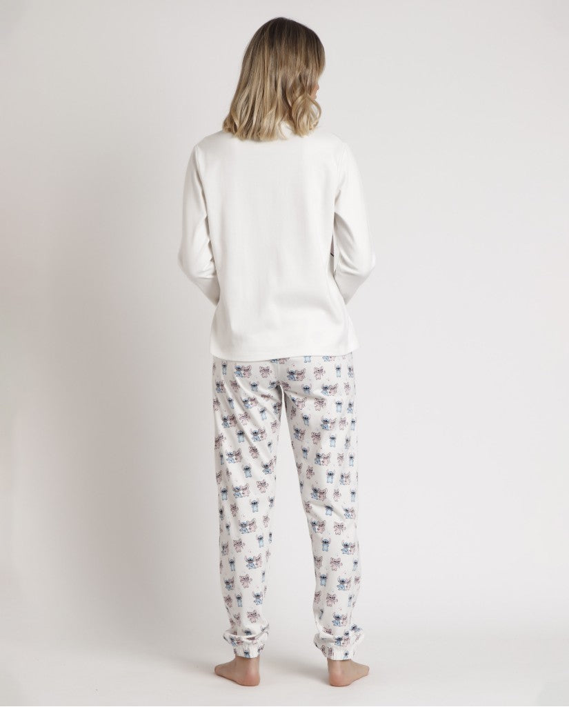 PIJAMA MANGA LARGA MUJER OHANA LILO&STITCH