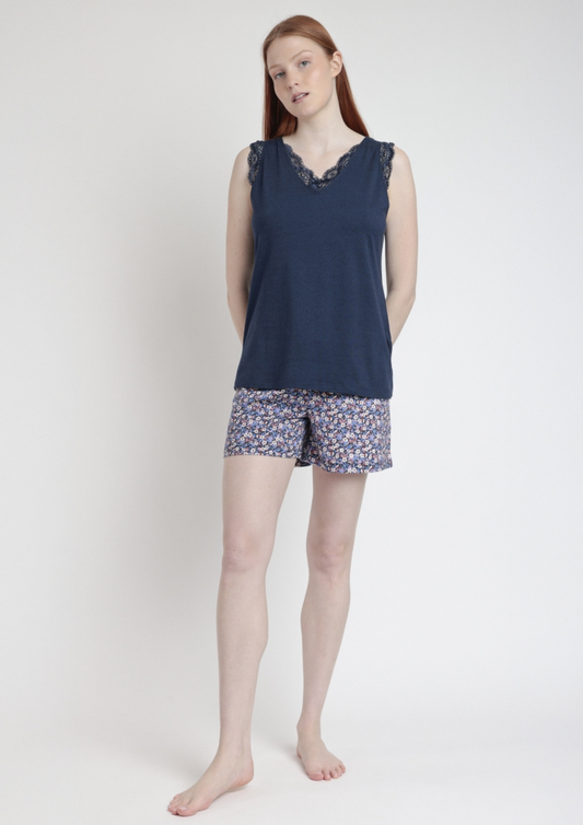 PIJAMA TIRANTES BLUE LIBERTY