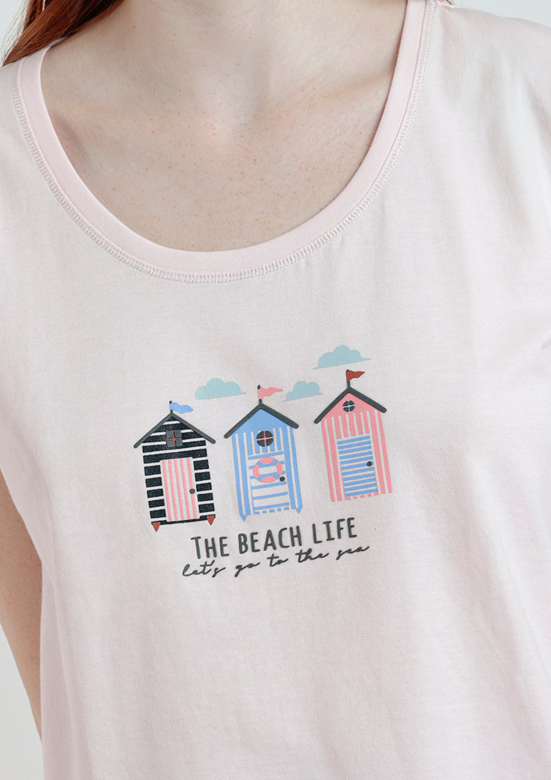 PIJAMA MANGA CORTA THE BEACH LIFE