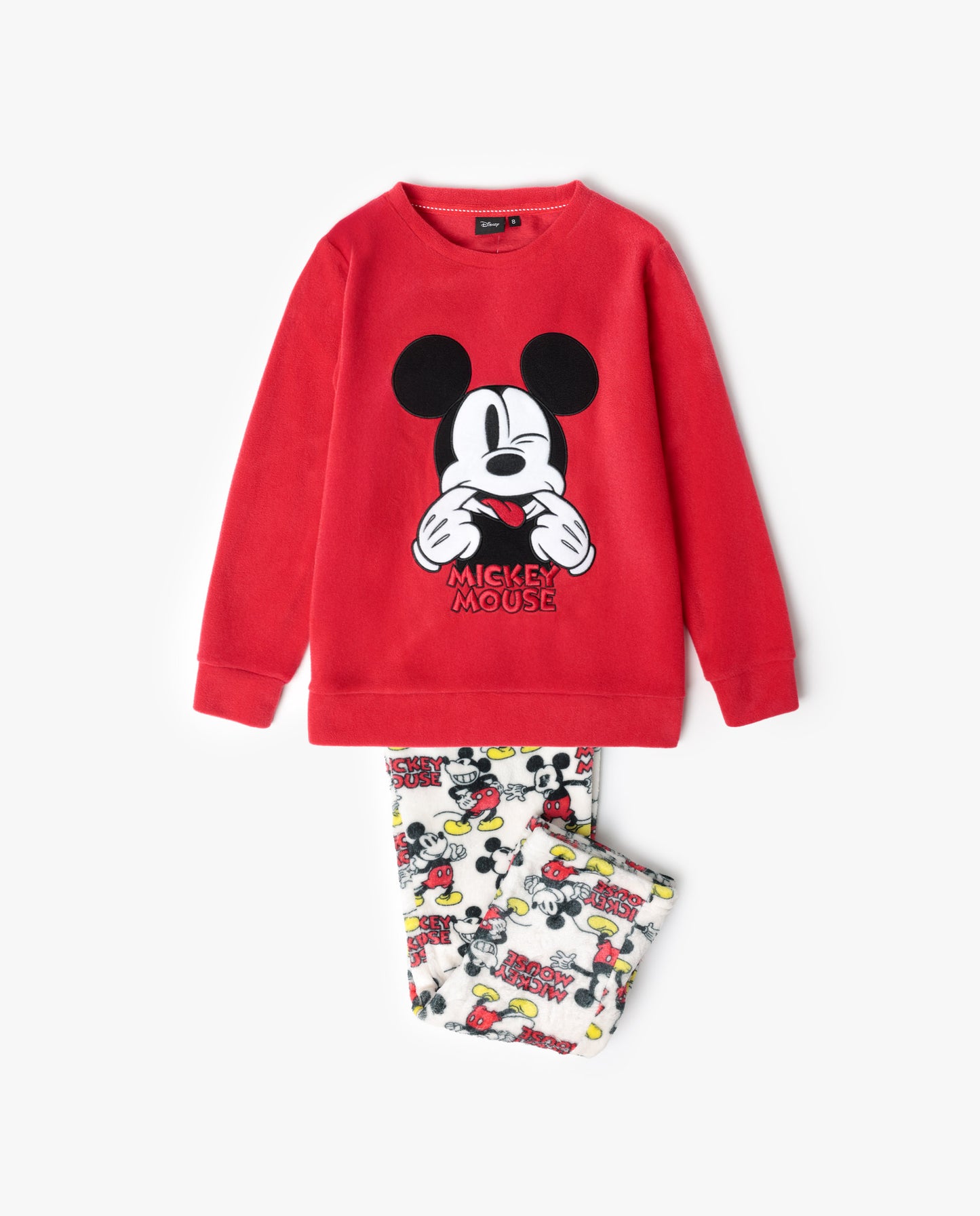 PIJAMA MANGA LARGA NIÑA CALENTITO BEST MICKEY