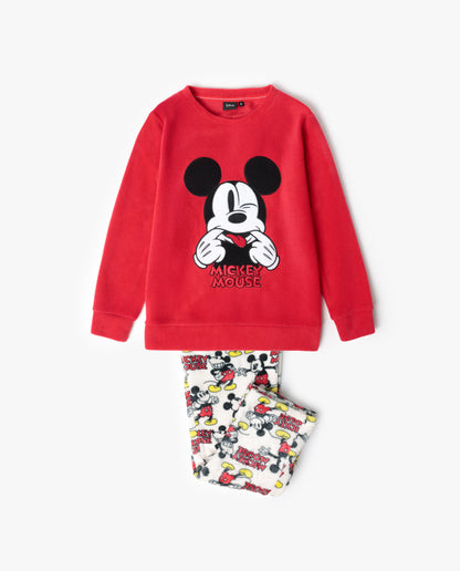 PIJAMA MANGA LARGA NIÑA CALENTITO BEST MICKEY