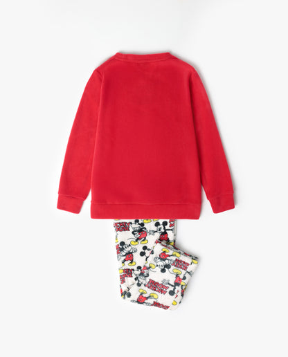 PIJAMA MANGA LARGA NIÑA CALENTITO BEST MICKEY