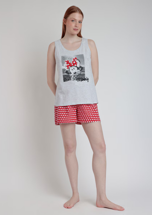 PIJAMA TIRANTES HAVE A NICE DAY MINNIE MOUSE