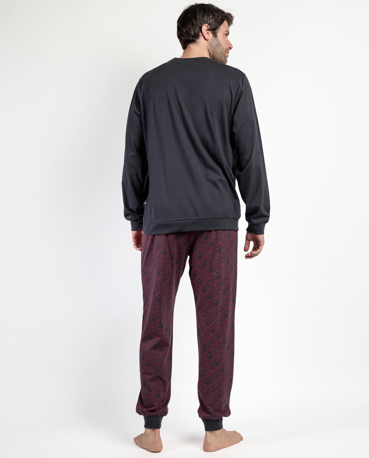 PIJAMA MANGA LARGA HOMBRE MAY THE FORCE WITH YOU