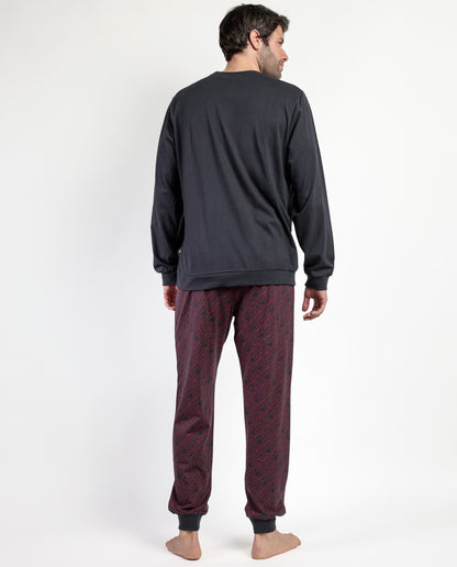 PIJAMA MANGA LARGA HOMBRE MAY THE FORCE WITH YOU