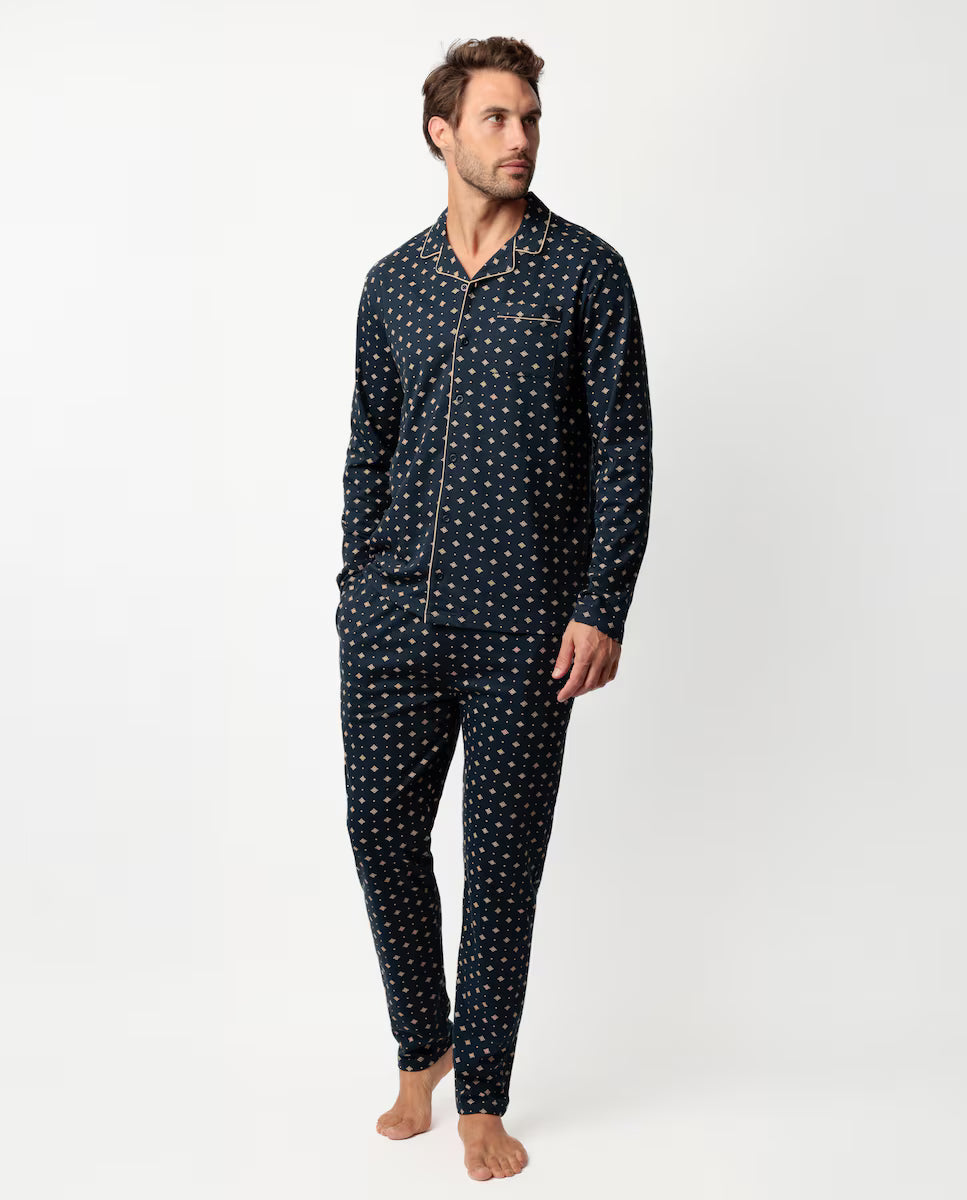 PIJAMAS MANGA LARGA HOMBRE CLASSIC TIE