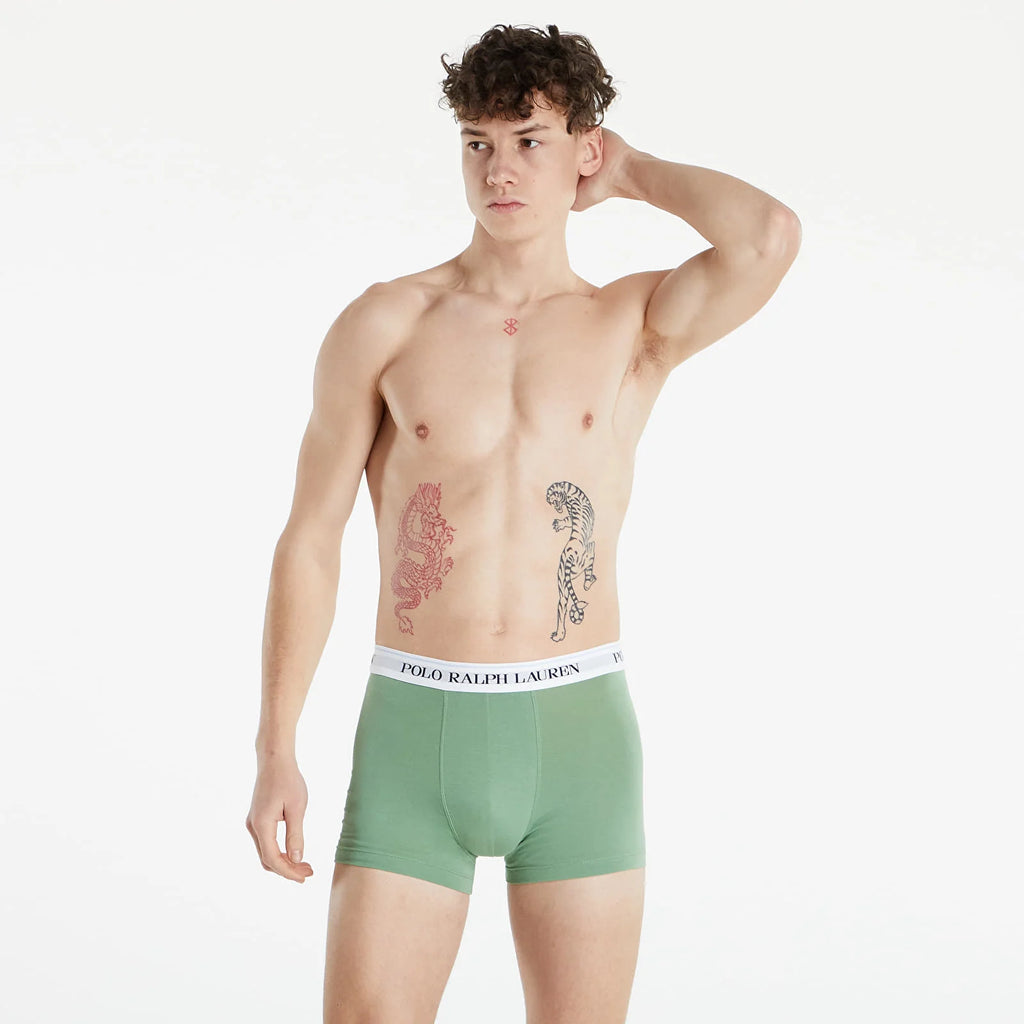 PACK-3 BOXERS STRETCH CLASSIC TRUNKS RALPH LAUREN 99041