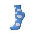 CALCETINES MUJER PUÑO ANTIPRESION BLUE POLKA DOTS
