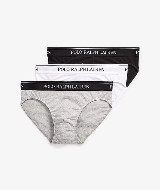 PACK-3 SLIPS STRETCH COTTON POLO RALPH LAUREN 43022